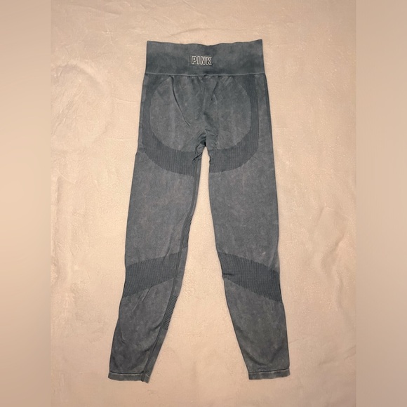 PINK Seamless High-waisted Leggings in Blue Wash - Picture 5 of 6
